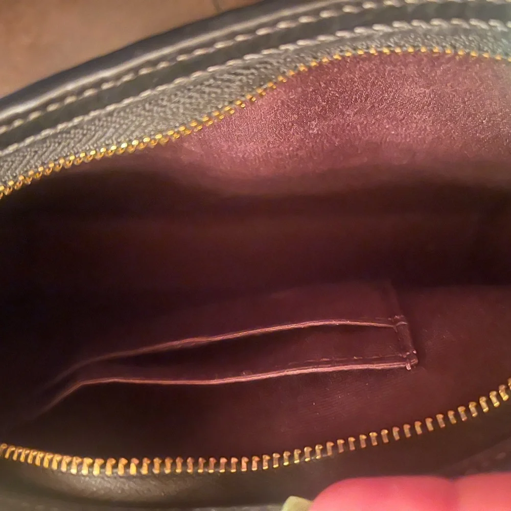 Coach Black and Brown Interior Bag - Picture 2 of 2